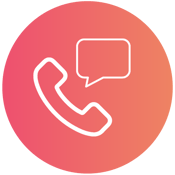 Telefonische kennismaking icon